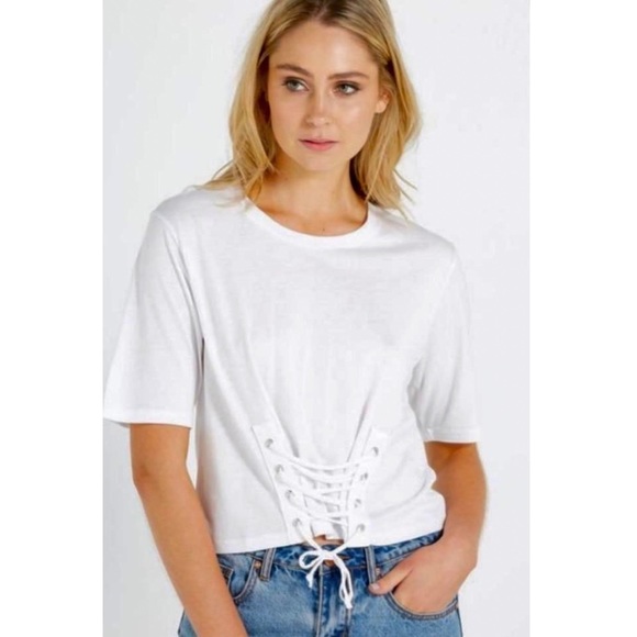 Cotton On Corset Tee - Picture 2 of 5